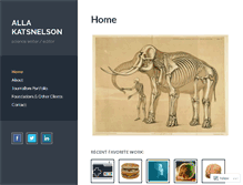 Tablet Screenshot of allakatsnelson.com